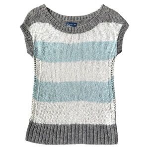 American Eagle Wool/Mohair Blend Cap Sleeve Sweater Size Medium